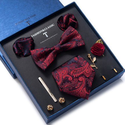 Swadeshi World Tie 8-piece Set Formal Suit Men