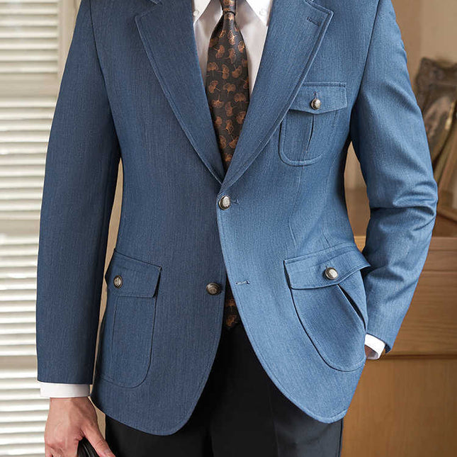 Anti-wrinkle Easy-to-care Suit Blazer by Swadeshi world