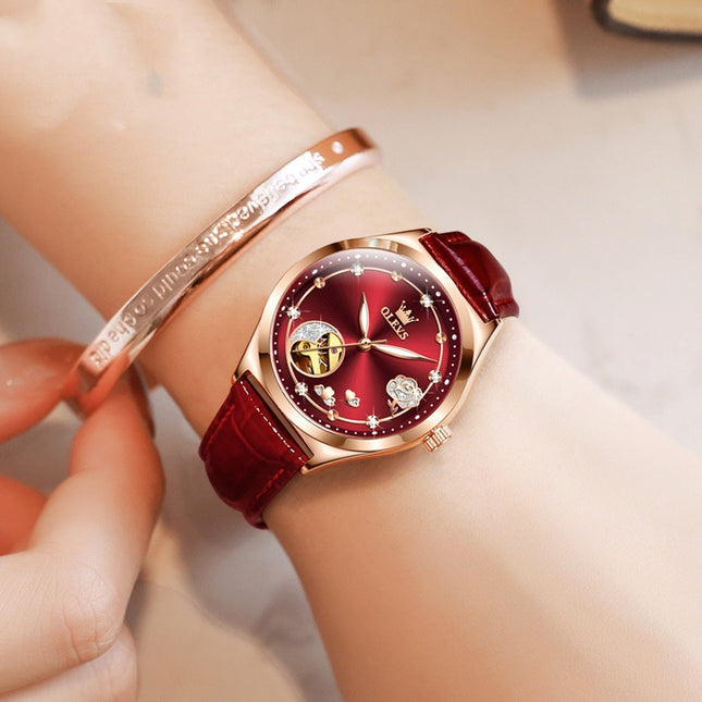 Women's Waterproof Mechanical Watch by Swadeshi World