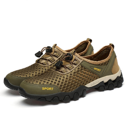 Swadeshi World Outdoor Footwear Breathable Mesh Shoes for Men