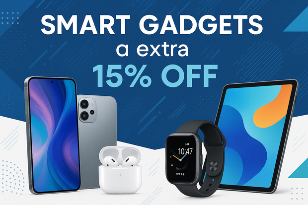 Smart Gadgets @ extra 15% off